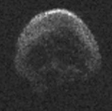 El asteroide calavera