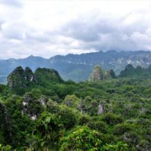 El impresionante paisaje de Kalimantan