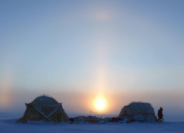 La gesta española del trineo de viento: viaje al océano de hielo del fin del mundo