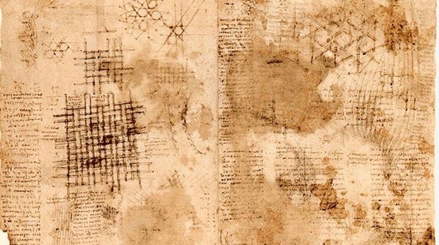 La increíble técnica de construción que Da Vinci esbozó en su misterioso «Codex Atlanticus»