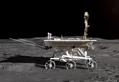 Vehículo lunar de la sonda lunar Chang'e-4