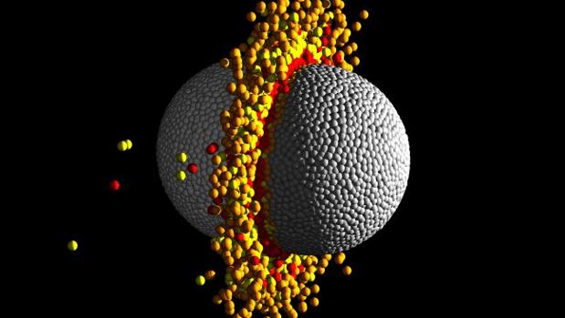 El primer planeta extrasolar nacido de un choque brutal como el de la Luna