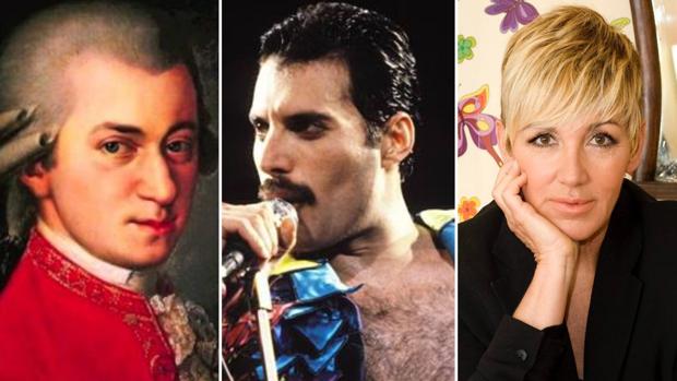 La «anomalía» cerebral que comparten Mozart, Freddie Mercury y Ana Torroja