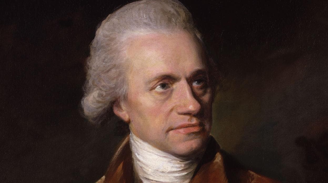 Friedrich Wilhelm Herschel en un retrato