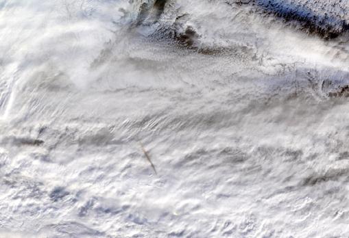 La NASA desvela increíbles imágenes de la bola de fuego que explotó sobre el mar de Bering