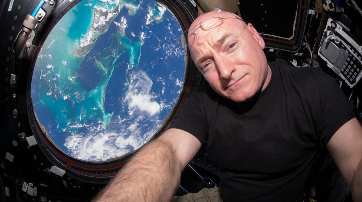 Scott Kelly, en la ISS