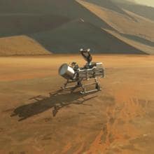 La NASA enviará un dron a Titán en 2026 para buscar señales de vida