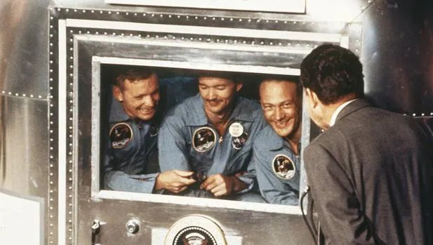 Cinco momentos críticos del viaje del Apolo 11 a la Luna
