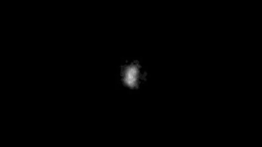 Neso es una luna tan escurridiza que Nereida, otra de las lunas de Neptuno, tiene que servir como sustituta de esta imagen. Probablemente Neso se vea algo así