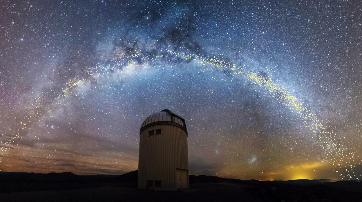 Telescopio de la Universidad de Varsovia y las Cefeidas descubiertas