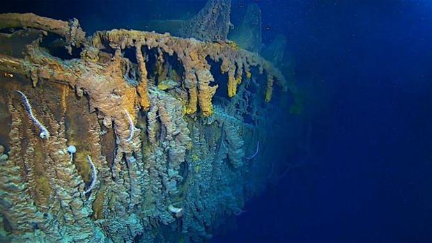 Así es como el mar está «devorando» al Titanic