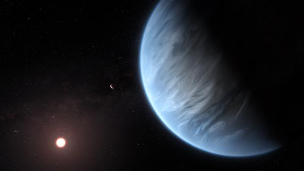 Descubren agua por primera vez en un exoplaneta potencialmente habitable