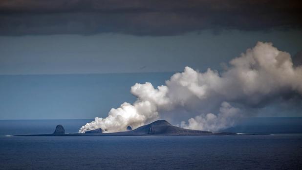 El volcán que creó megaburbujas submarinas del tamaño de un superpetrolero