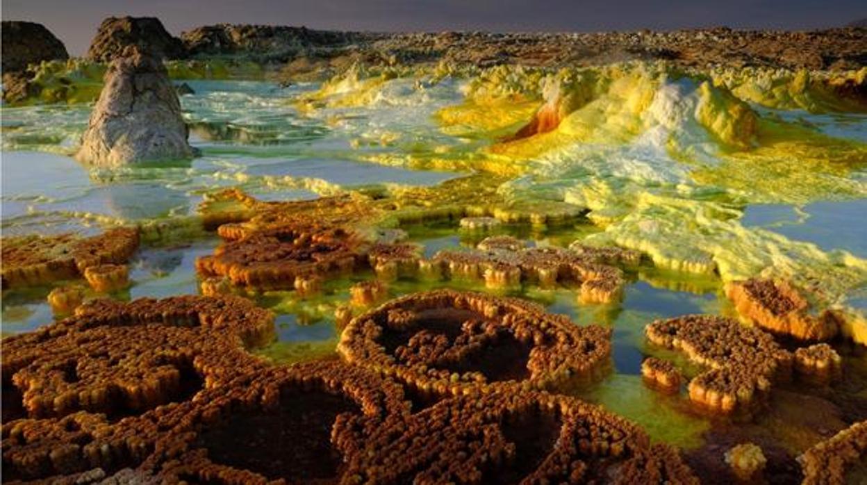 Sistema hidrotermal de Dallol, en Etiopía