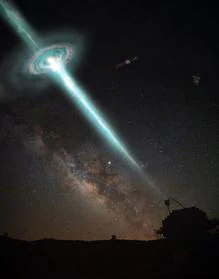 Los telescopios MAGIC detectaron los rayos gamma de mayor energía