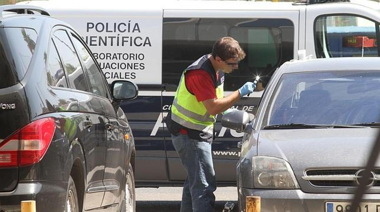 Foto de archivo de la Policía Científica