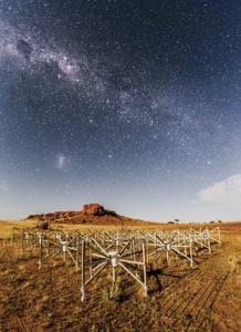 Observatorios terrestre Murchison Widefield Array (MWA), en Australia