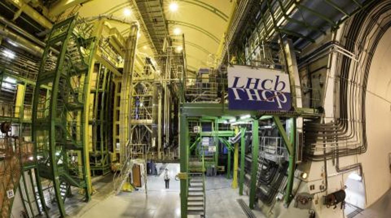 El experimento LHCb, uno de los cuatro principales del colisionador LHC