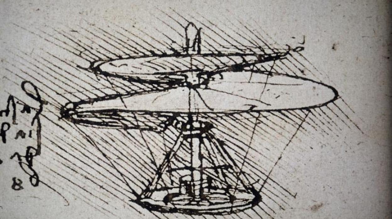 ¿Quieres conseguir una maqueta del tornillo aéreo de Da Vinci?