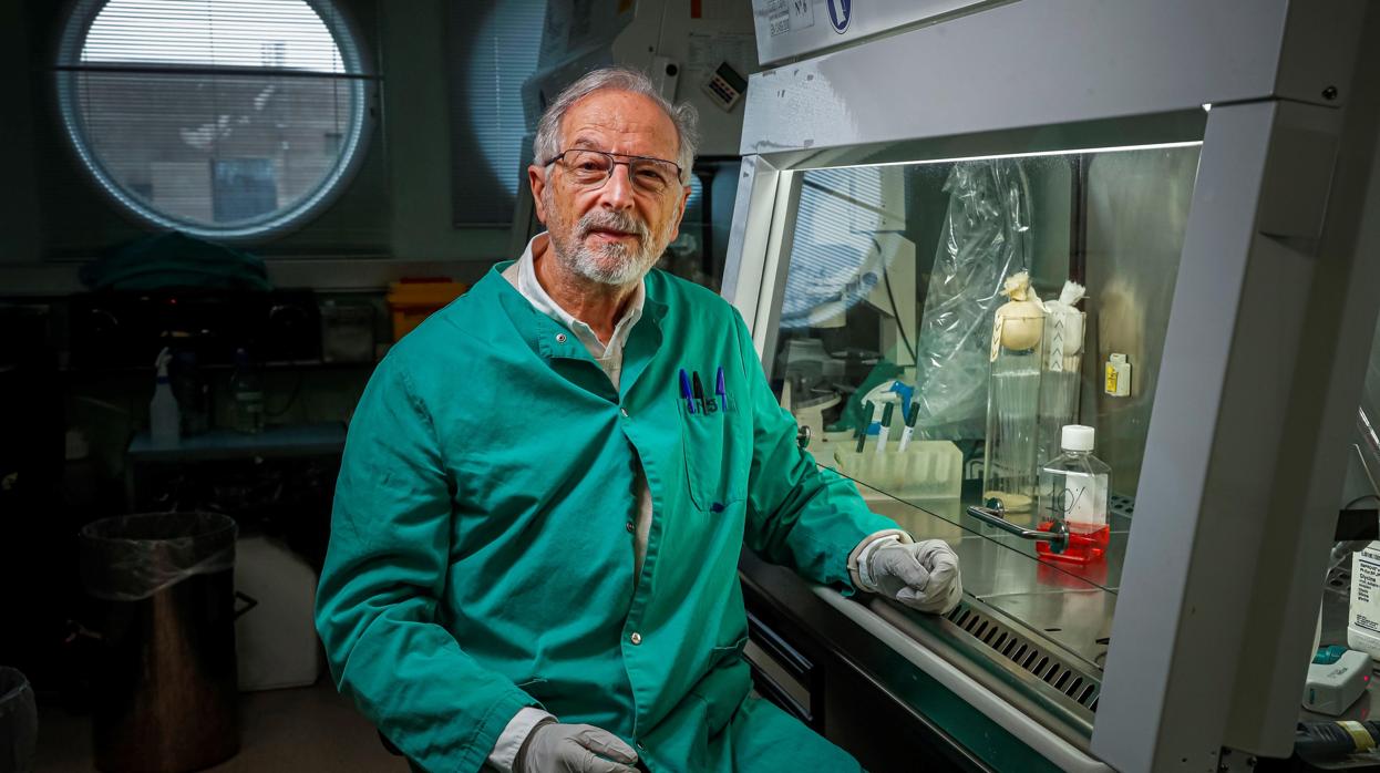 Luis Enjuanes, investigador principal en el laboratorio de Coronavirus del Centro Nacional de Biotecnología (CNB-CSIC)