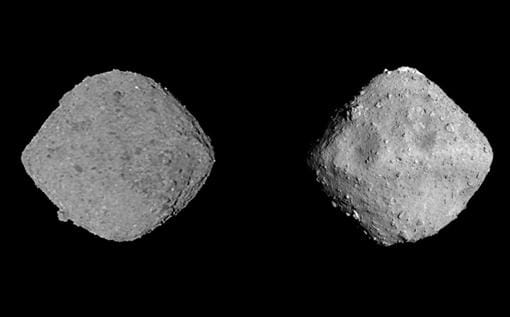 La imagen muestra el extraordinario parecido entre los asteroides Bennu, estudiado por la misión OSIRIS-REX de la NASA, y Ryugu, visitado por la sonda japonesa Hayabusa2