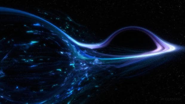 Detectan el choque entre un agujero negro y un misterioso objeto astrofísico