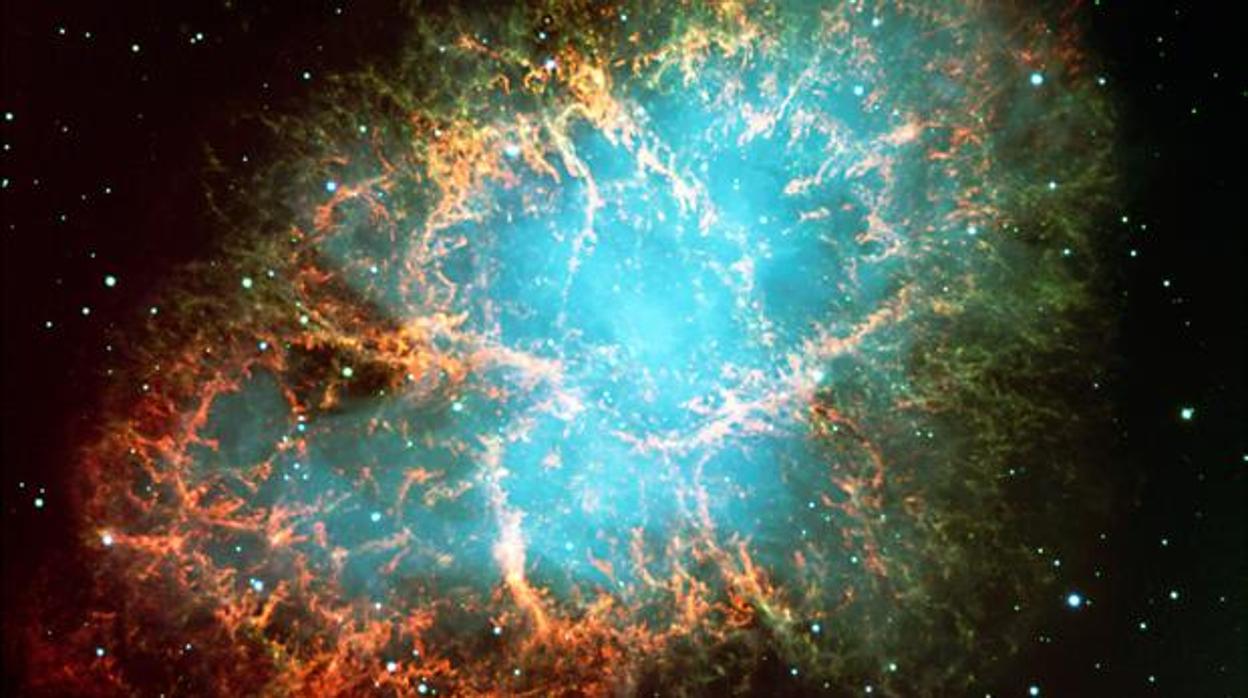 La Nebulosa del Cangrejo, restos de una supernova conocida por los astrónomos desde hace ya mil años