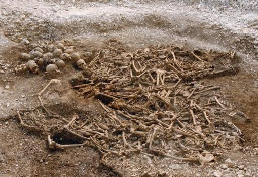 Una fosa común con 50 cuerpos decapitados de vikingos en Dorset, Reino Unido