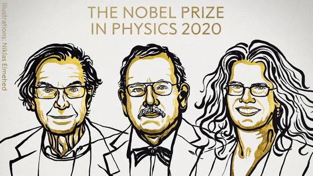 Los descubridores de los secretos de los agujeros negros, Nobel de Física 2020