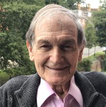 Sir Roger Penrose, profesor emérito de Matemáticas de la Universidad de Oxford, tras ganal el Nobel de Física de 2020