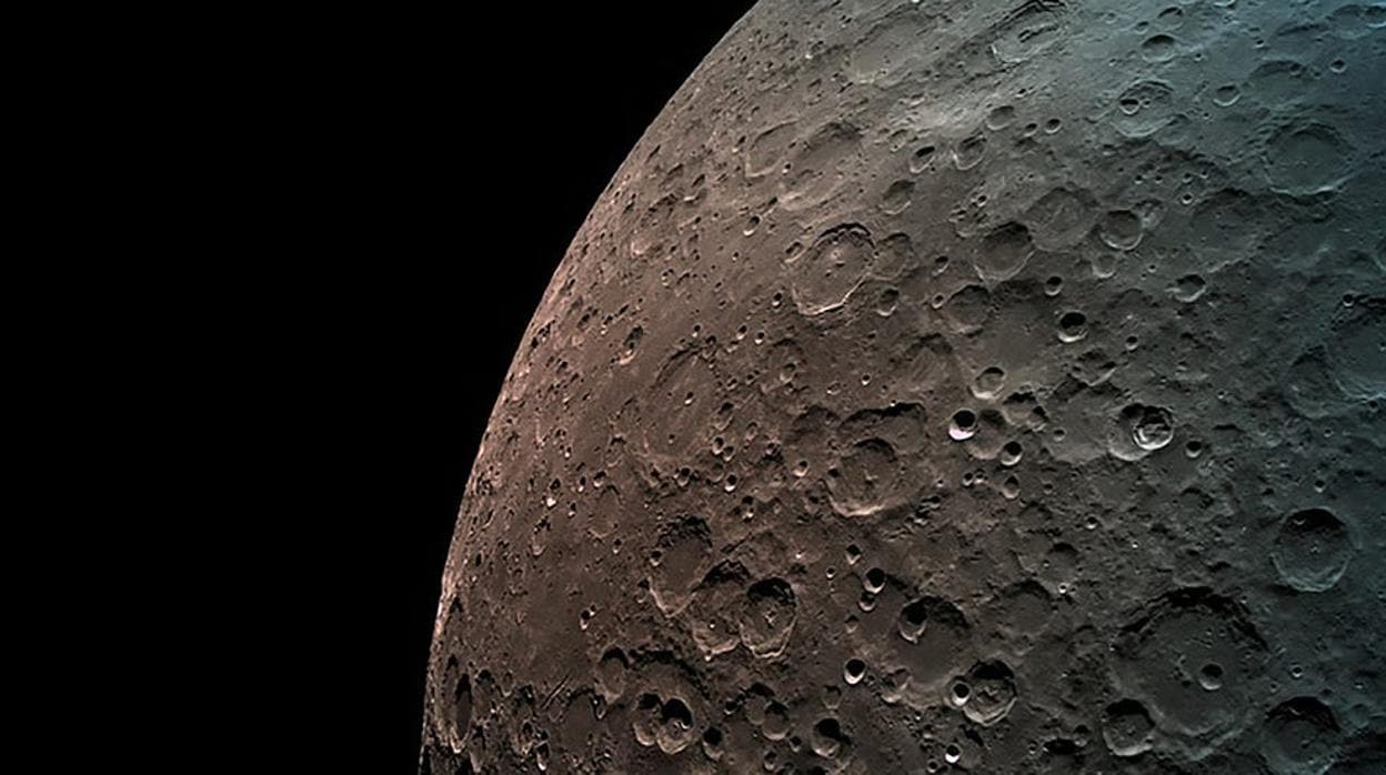 Imagen de la superficie de la Luna