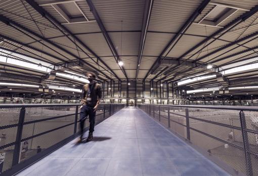 Imagen del área experimental del sincrotrón ALBA