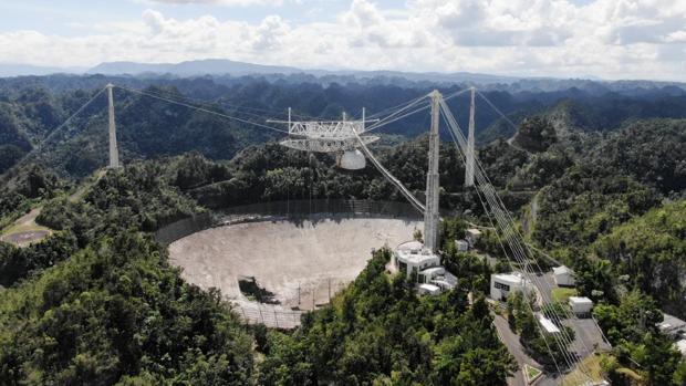 Más de 100.000 firmas piden a la Casa Blanca reconstruir el malogrado radiotelescopio de Arecibo