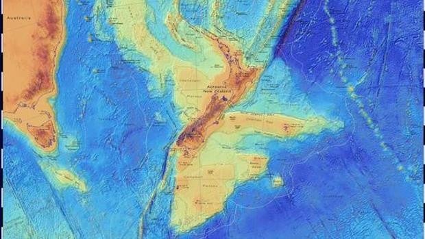 Nuevos datos sobre las fronteras de Zelandia, el octavo  continente