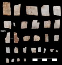 Cristales recolectados por los primeros Homo sapiens en el sur del Kalahari hace 105.000 años