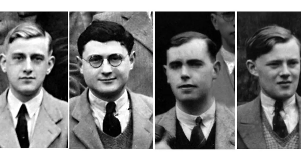 Arthur Stone, Leonard Brooks, Cedric Smith y William Tutte, los matemáticos y el químico detrás del pseudónimo de Blanche Descartes