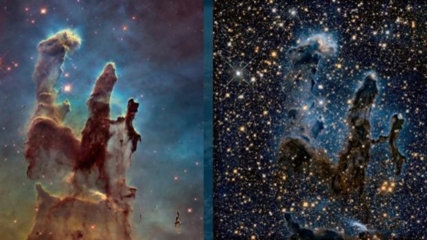 James Webb, el telescopio espacial que verá estrellas donde el Hubble solo pudo captar polvo
