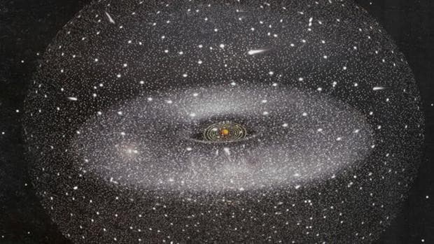 Resuelven el misterio del origen de la nube de Oort, una 'conspiración' cósmica