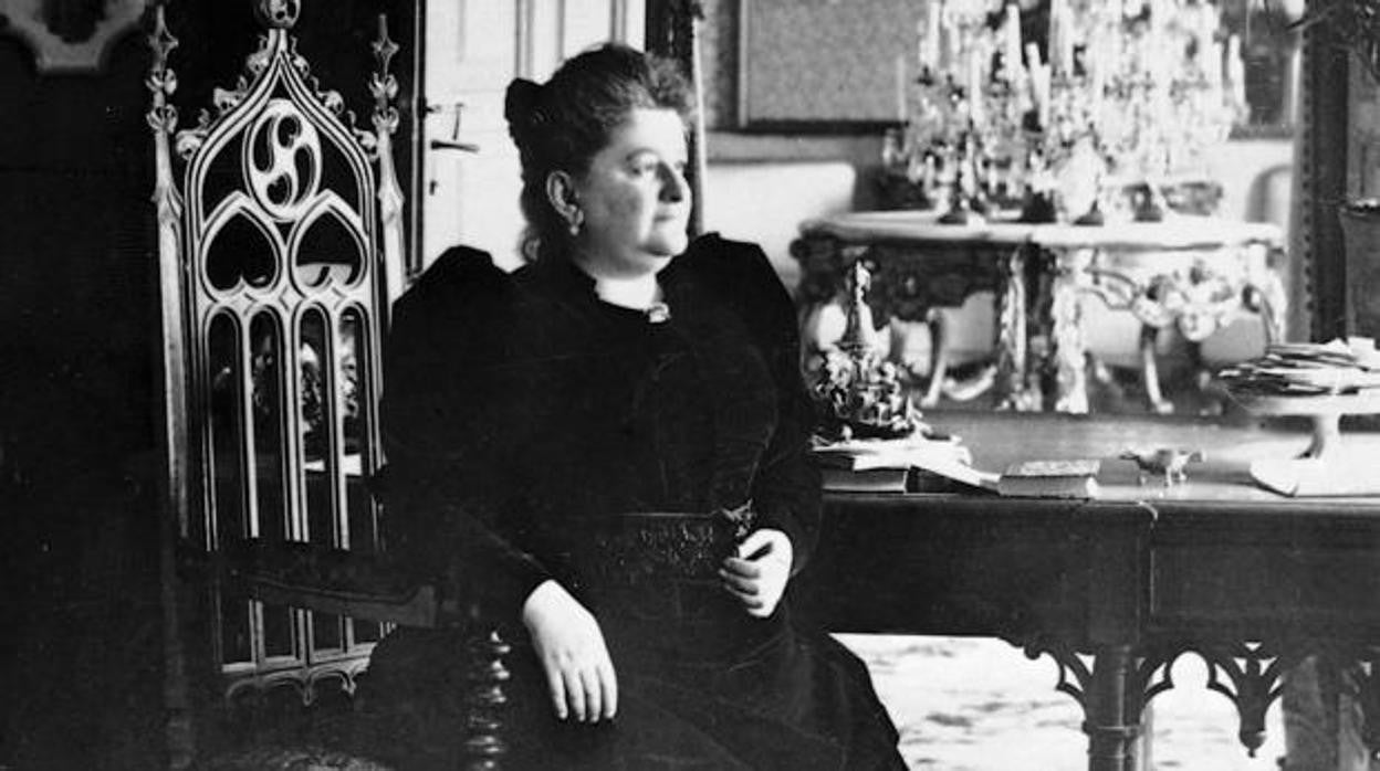 La escritora Emilia Pardo Bazán