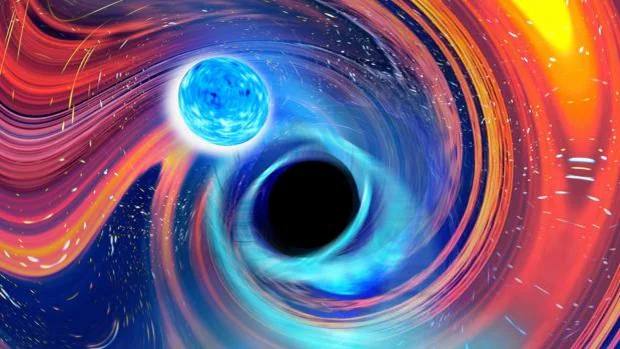 Observan, por primera vez, la fusión entre dos agujeros negros y dos estrellas de neutrones