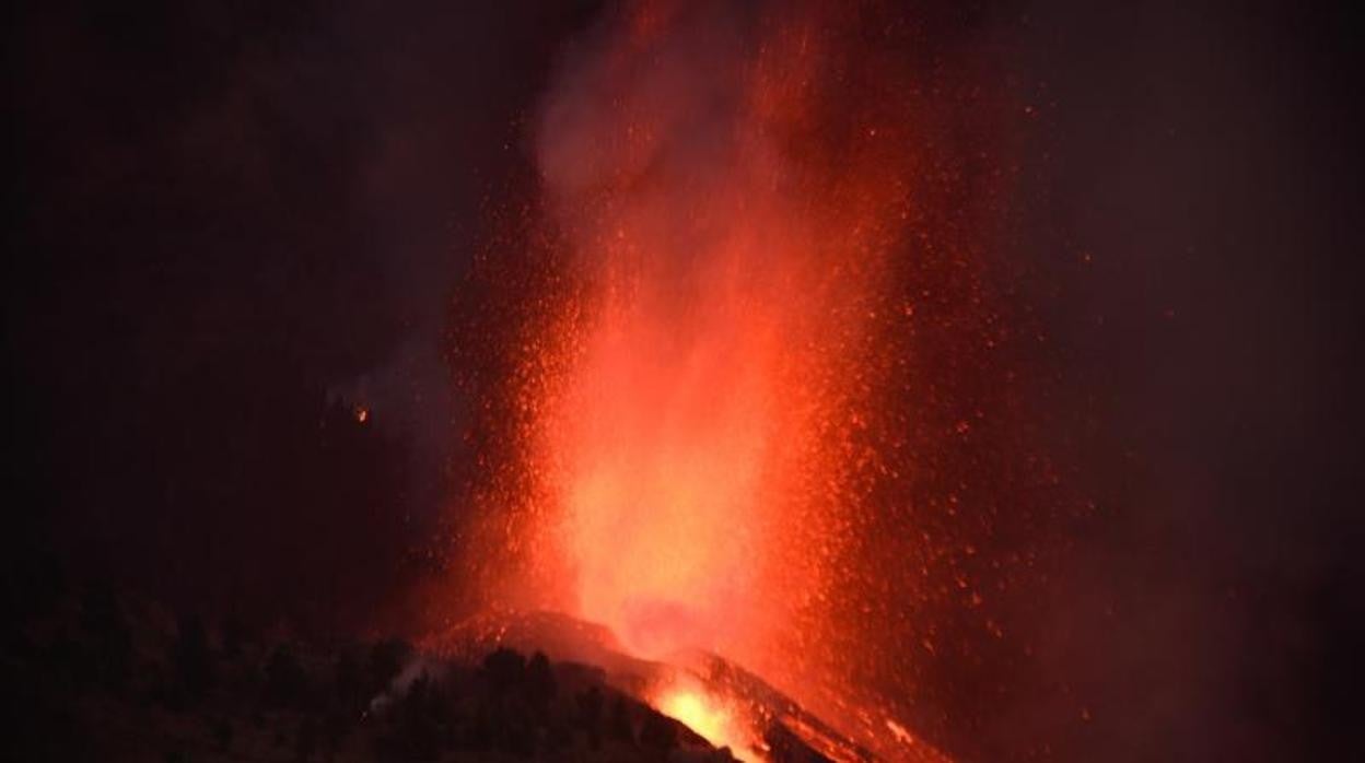 Erupción del volcán de La Palma