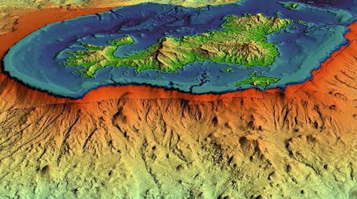 El nuevo edificio volcánico