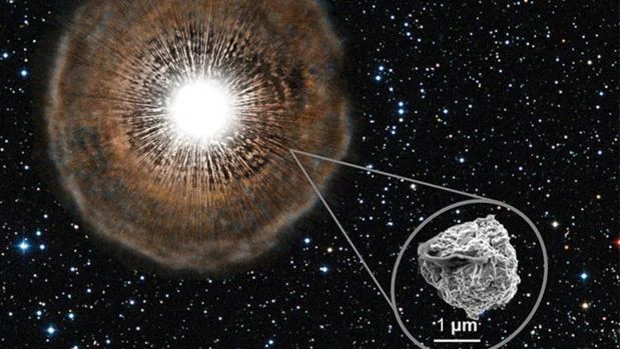 Hallan en meteoritos 'granos fósiles' formados en estrellas anteriores al Sol