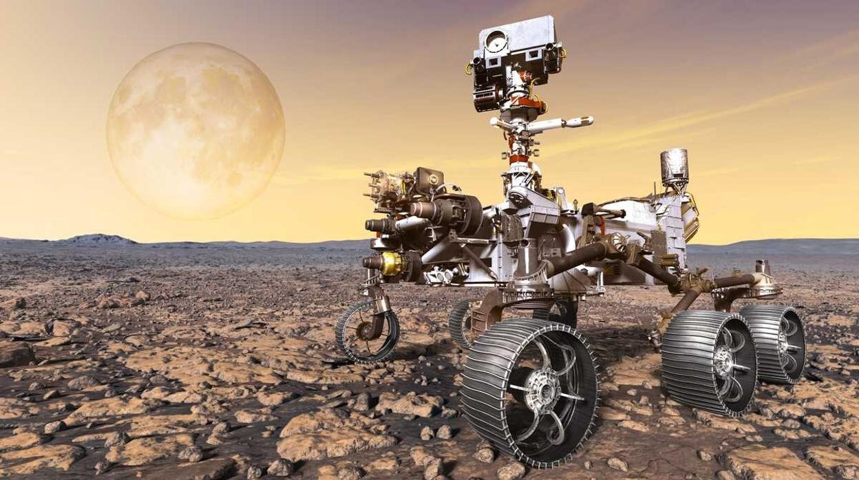 El rover Perseverance, que actualmente explora la superficie de Marte