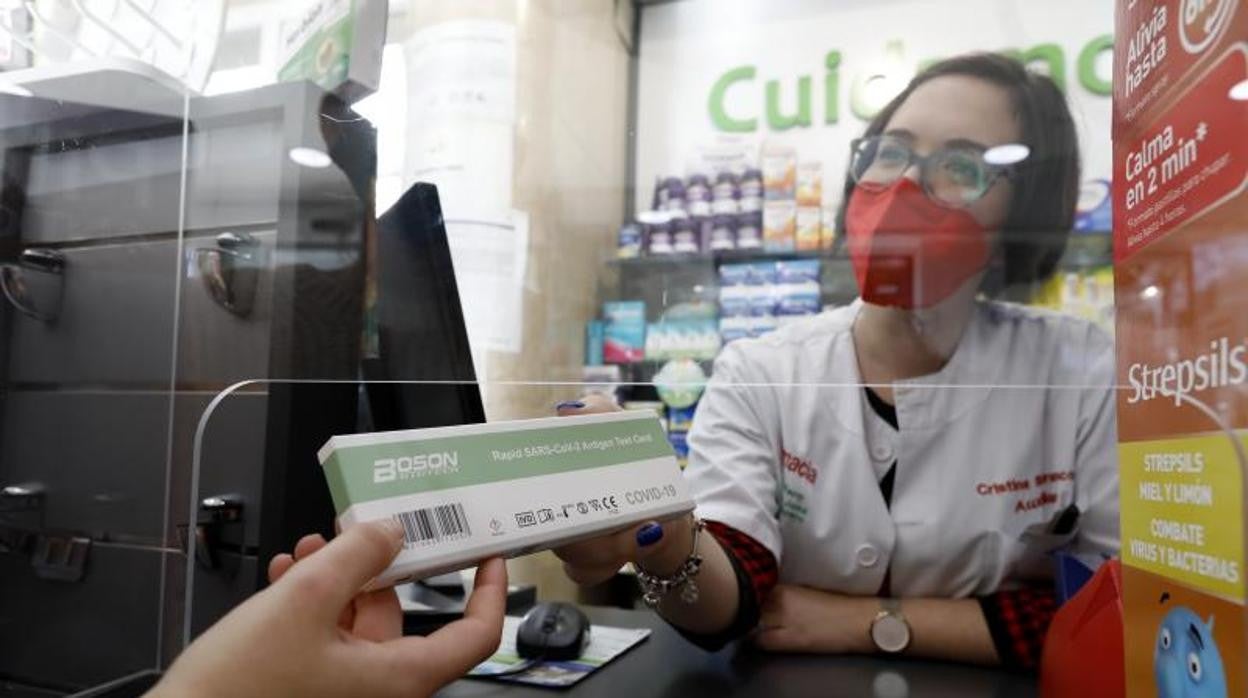 Venta de test antígenos Covid en farmacias