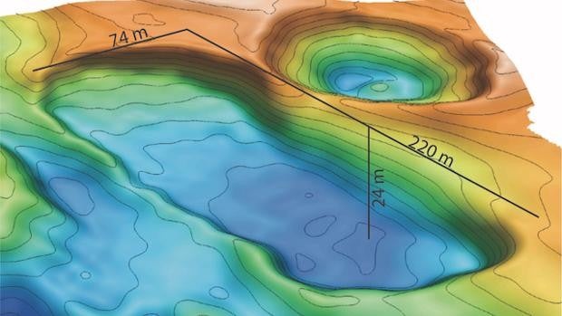 Extraños y enormes agujeros se abren en el fondo marino del Ártico