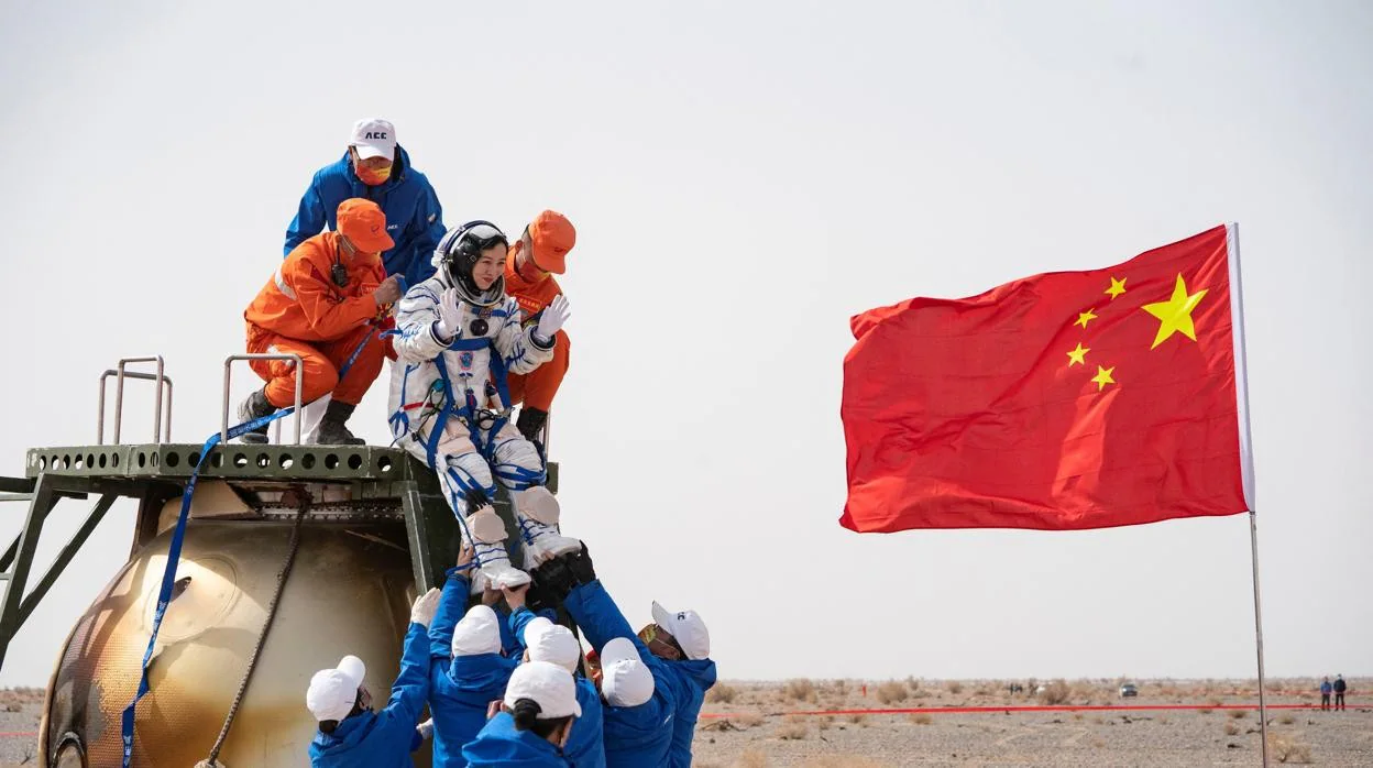 La tripulación de la 'Shenzhou 13' había estado en el espacio durante 183 días