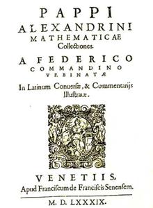 El legado perdido de Pappus de Alejandría que dio lugar a unas nuevas matemáticas