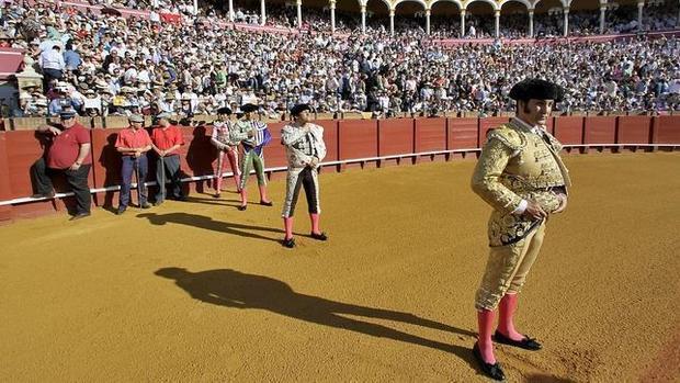 Morante de la Puebla, en su última Feria de Abril hasta la fecha, en 2013