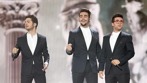 Il Volo, durante su actuación en Viena el pasado mes de mayo